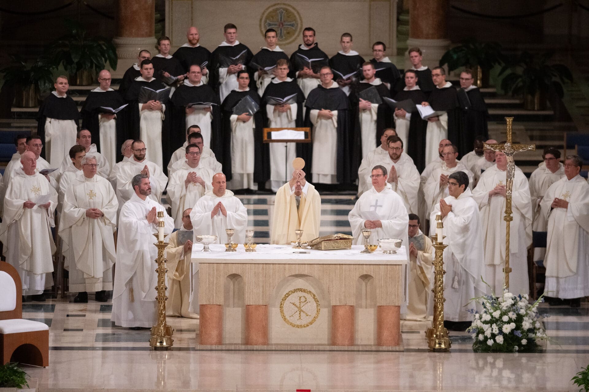 Benediction, during mass at the 2026 DRP