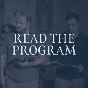 read the program - pilgrim's portal